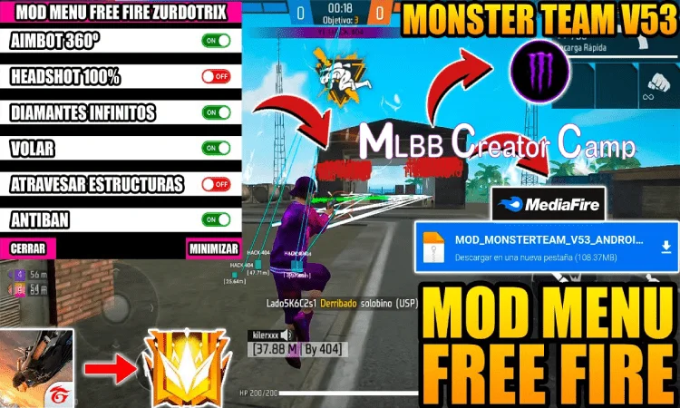 Free Fire Mod Menu