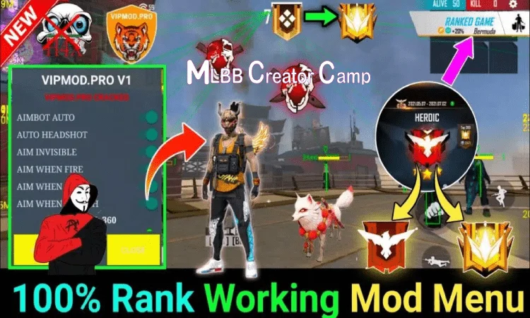 free fire max mod menu unlimited diamonds 2023