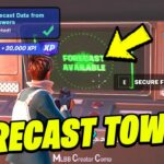 Forecast Towers Fortnite Locations & How to find them easily